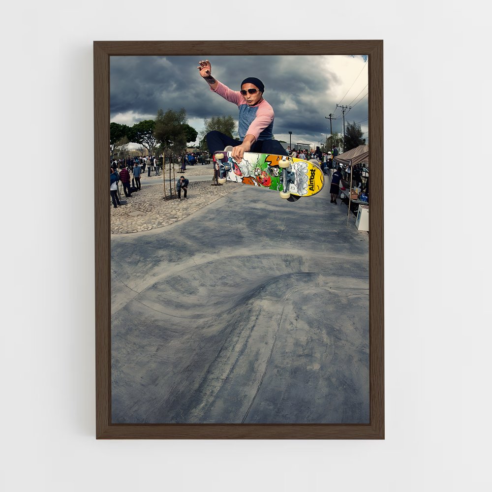 Poster Trickster de Daewon – affiche Skateboard (vue 5)